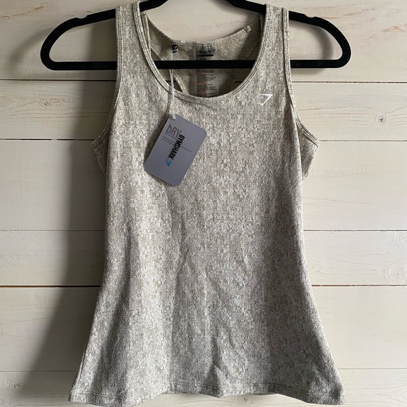 NWT-Gymshark Fleur Texture Vest - Picture 1 of 4